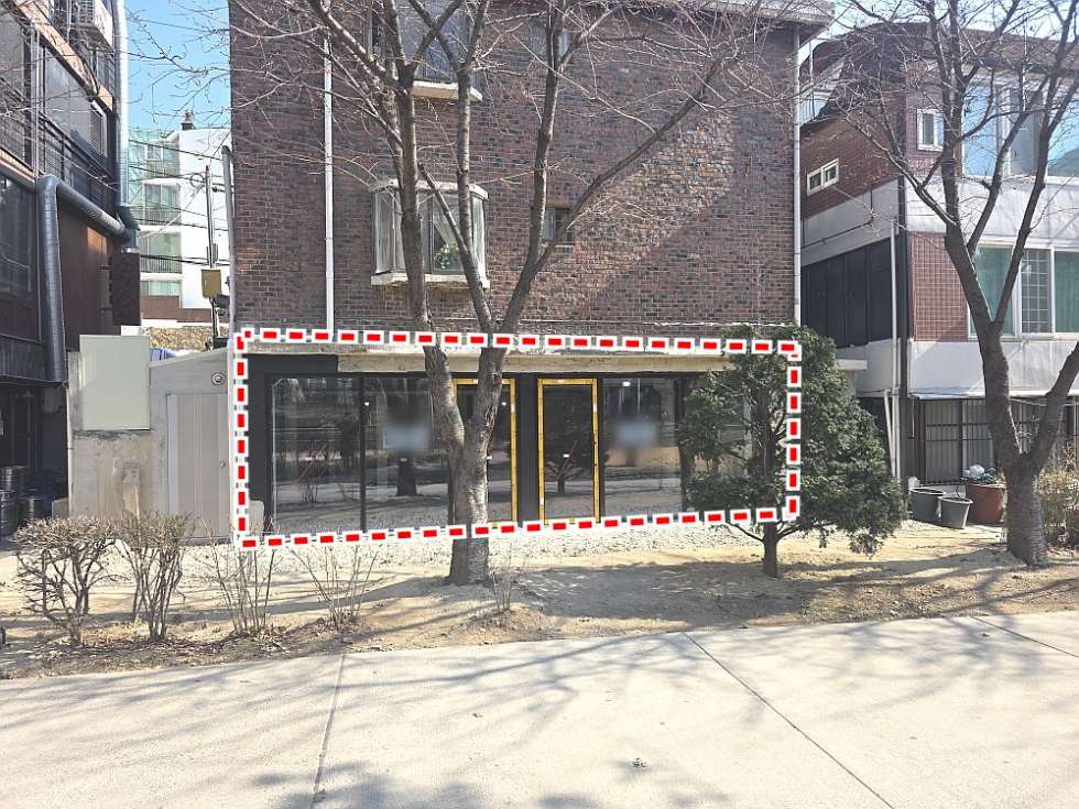 서울 마포구 동교동 [상가] 경의선숲길 공원뷰 테라스 있는 현황상 1층 상가 월세 매물번호 17446 사진 3